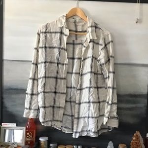 women's white flannel
